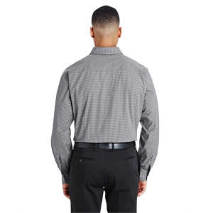 Devon & Jones CrownLux Performance® Men's Tonal Mini Check Woven Shirt