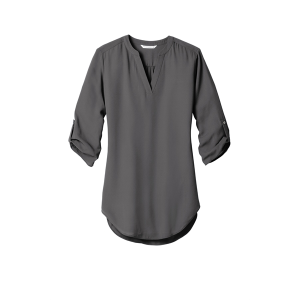 Port Authority Women's 3/4-Sleeve Tunic Blouse.