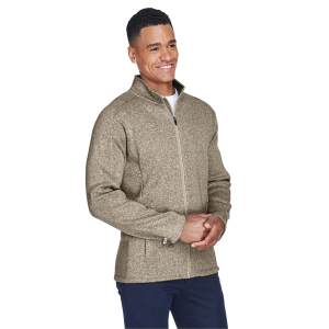 Devon & Jones Men's Bristol Full-Zip Sweater Fleece Jacket